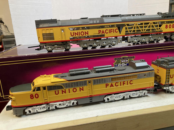 MTH Premier 20-2214-1 Union Pacific #80 Coal Turbine 3-Unit Set - BCR UPGRADED
