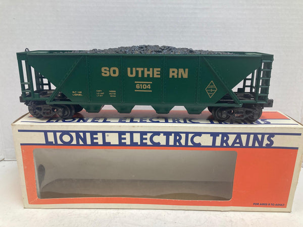 Famous American Railroad Southern Hopper 6-6104 w/ Coal Load – O Gauge – Pre-Owned Very Good