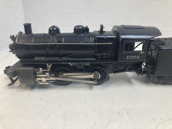 Vintage Lionel Lines #1656 0-4-0 Bell Ringer Steam Locomotive & Tender — WORKS