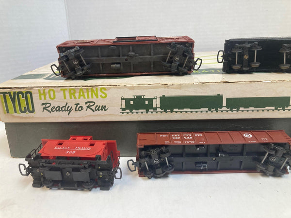 Vintage Tyco HO Train Set No. T-1003 - Switcher Runs Great! Boxed