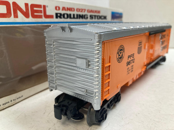Lionel 6-9872 Pacific Fruit Express Reefer – O Gauge – Pre-Owned Very Good Condition