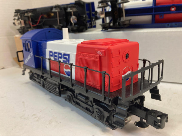 K-Line O Gauge Pepsi Alco Switcher w/ Cars and Caboose Set  (#1993, 1951, 1973, 1962,1898)