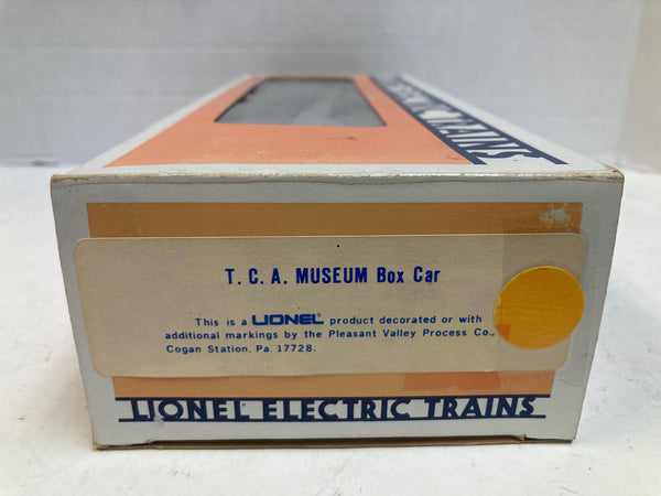 Lionel 6-7785 T.C.A Museum/Hoge Toys Box Car - 1985 – O Gauge, New in Box