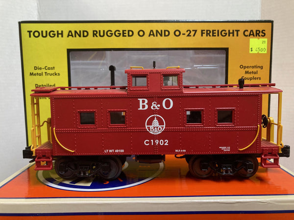 Lionel B&O A5 0-4-0 #317 W/ MTH B&O Caboose (6-82975, 30-77008)