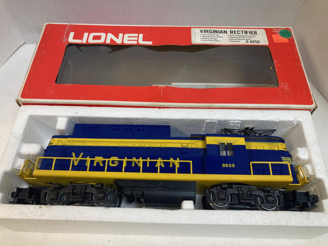 Lionel 8659 Virginian Rectifier Electric Locomotive – O Gauge – Tested