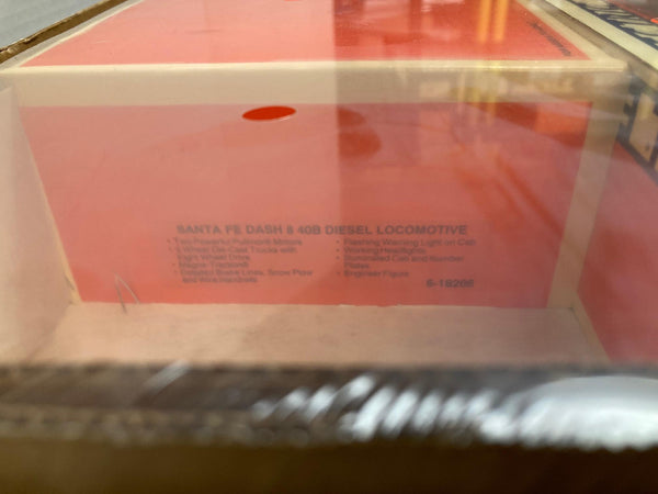 Lionel 6-11713 Santa Fe Dash 8 Freight Set – Sealed / Brand New – O Gauge Collector Line