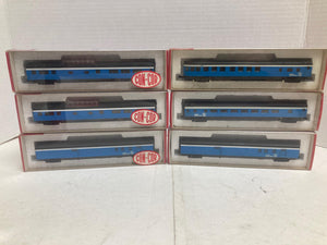 Con-Cor N Scale Great Northern 6 Passenger Cars Lot (4001,4021,4041,4061)