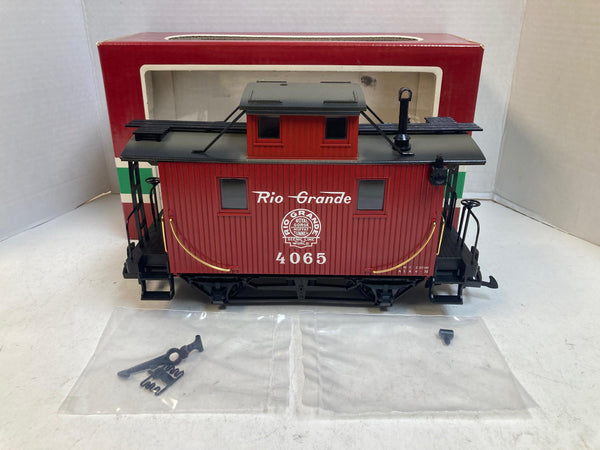 LGB 4065 Rio Grande Caboose – Pre-Owned Very Good Condition – G Scale