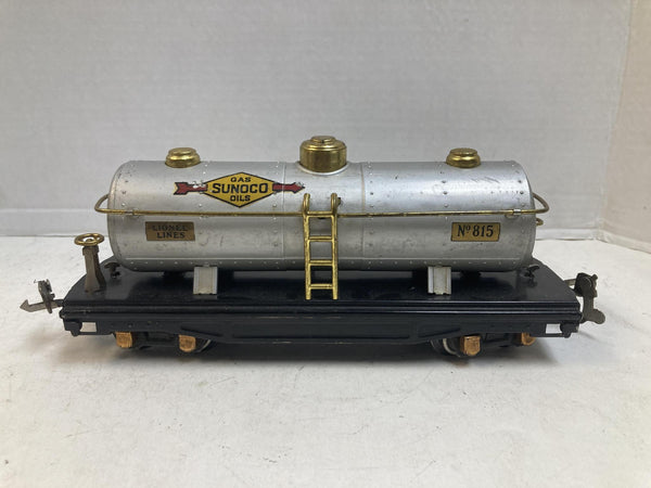 Prewar Lionel No. 815 Sunoco Tank Car