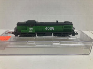 Atlas Burlington Northern Alco RS-3 N Scale Loco #4068