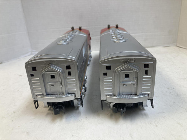 Williams Electric Trains O Scale Santa Fe ALCO FA AA Diesel Locomotives #2343 Set
