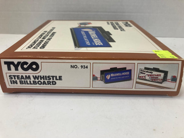 Tyco Steam Whistle In Billboard HO Scale No.934