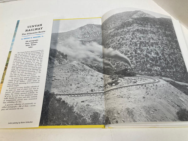 Uintah Railway: The Gilsonite Route by Henry E. Bender Jr. – HC Narrow Gauge Railroad History