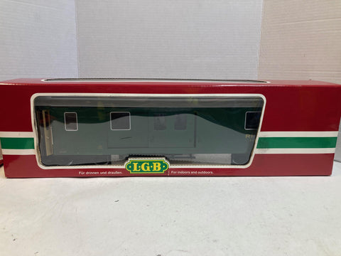 For sale is an LGB 31690 Baggage Car, G Scale, in excellent pre-owned condition.