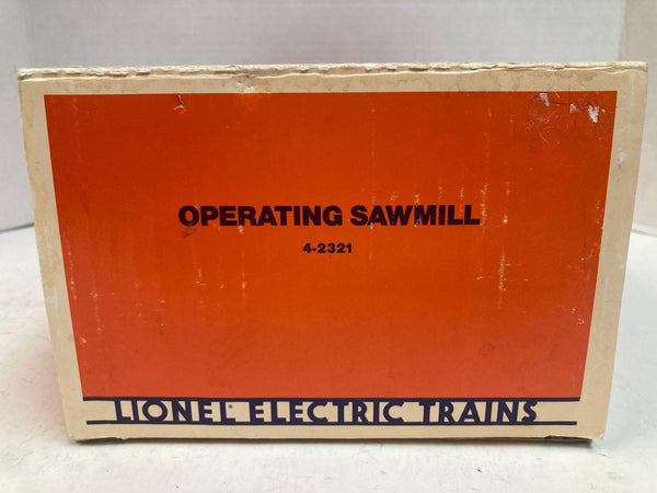Lionel Operating Sawmill 4-2321 American Flyer Reproduction O Gauge Accessory