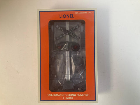 Lionel 6‑12888 #154 Railroad Crossing Flasher - Brand New