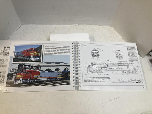 Santa Fe Railway Diesel Locomotive Painting & Lettering Guide Stephen Priest SFRHMS