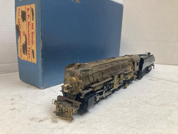 HO Brass Katsumi KTM Southern Pacific SP 4-8-2 Mountain - Tender Painted Black