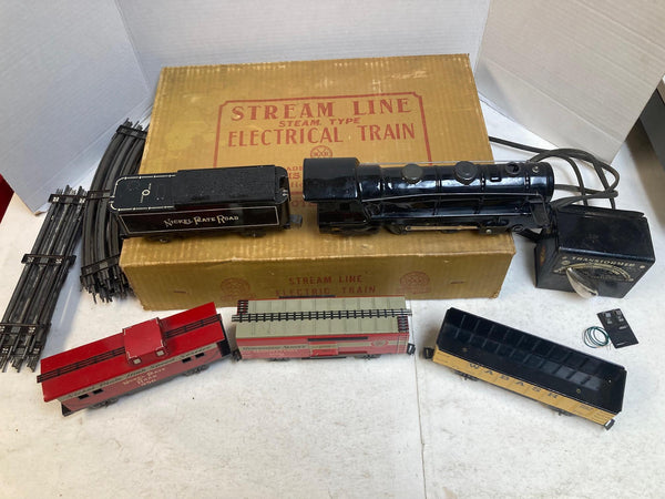 Vintage Marx No. 10000 Nickel Plate Road Steam Train Set | Boxed | Excellent