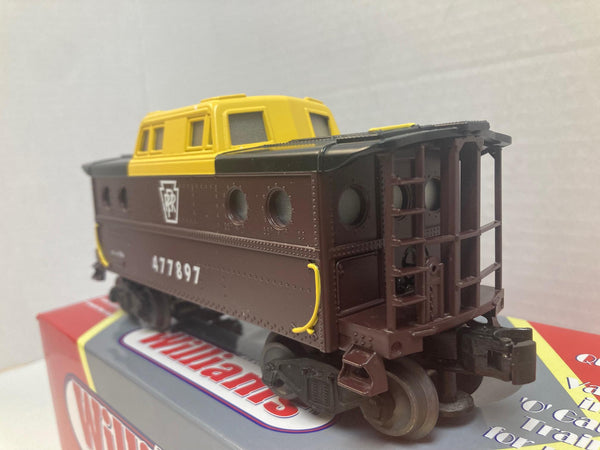 Williams Pennsylvania Yellow Cupla Caboose O Gauge #CAB118