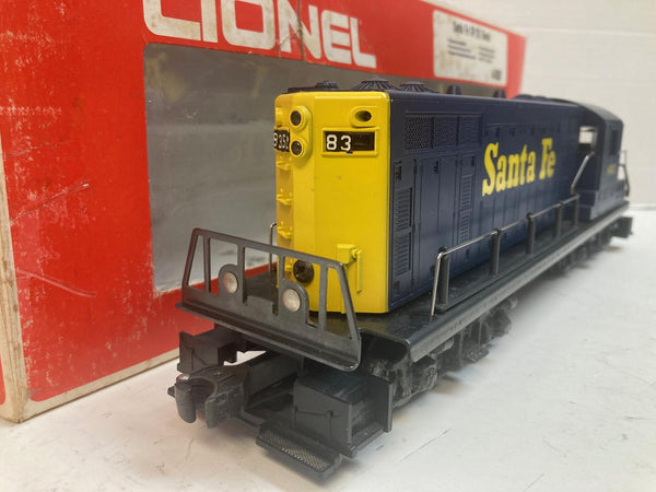 Lionel 6-8352 Santa Fe GP-20 Diesel Locomotive – Blue & Yellow – O Gauge – In Box – Tested