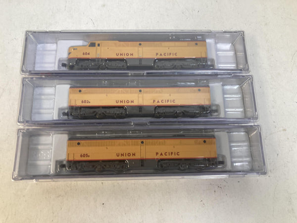 Life-Like N Scale ALCO PA-PB-PB Set — Union Pacific (3-Car Consist)