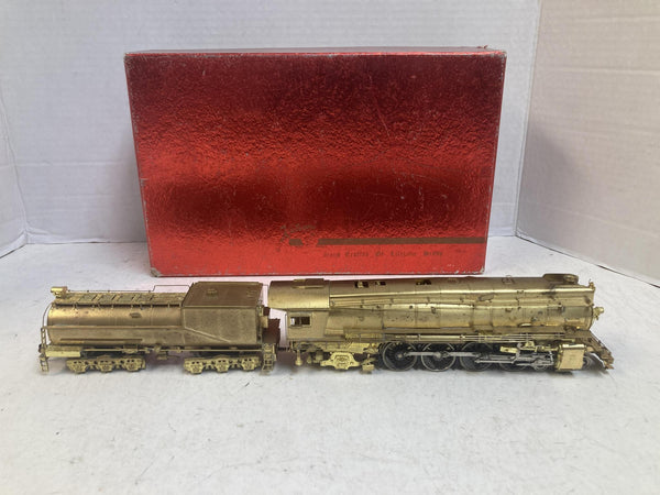 Katsumi HO Brass Southern Pacific MT-4 4-8-2 Steam Locomotive & Tender w/ Box