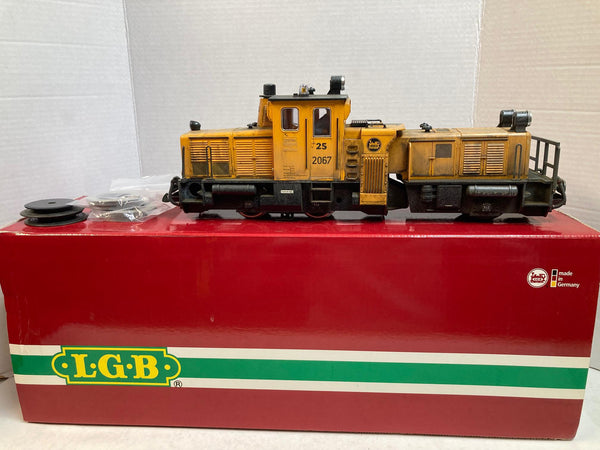 LGB 20670 G-Scale Track Cleaning Locomotive — Very Well Weathered, Excellent Mechanical Condition + Extras