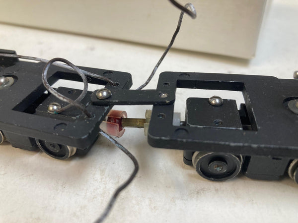 Hobby Town E7AA Diesel Locomotive Drive Kit Set – 2 A Units (Powered + Drive Shaft) w/ Cary Die-Cast Shells – Tested & Works