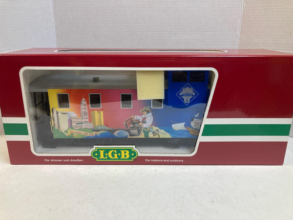 LGB 40718 Columbus LGB Club / 20th Anniversary Convention Caboose – Brand New / Unused