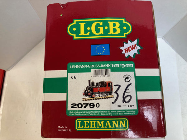 LGB 20790 “W.C.R.R.” Corpet-Louvet Steam Locomotive — Weathered, Great Running Condition