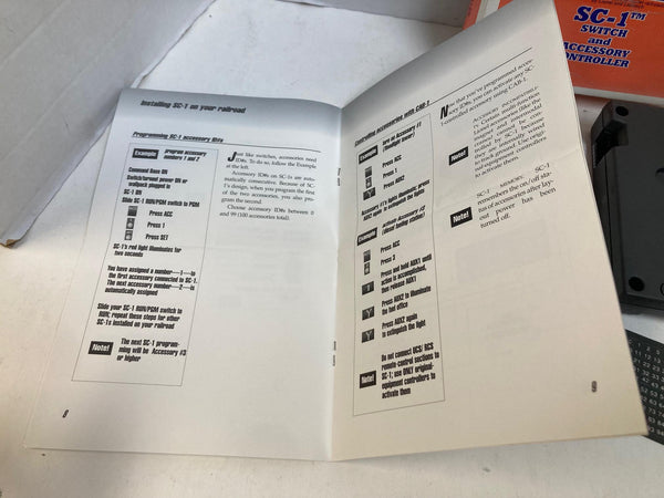 Lionel SC-1 Switch & Accessory Controller TMCC TrainMaster w/Box & Manual