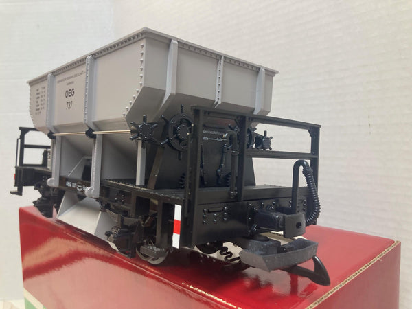 LGB 4141 OEG Ballast/Hopper Car – G-Scale, Pre-Owned, Very Good Condition