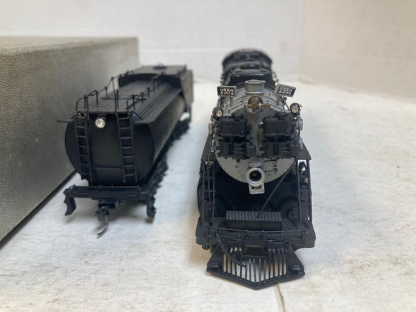 HO Brass Tenshodo Great Northern 4-8-4 S-1 #2552 – Tested Runs/Lights – Read