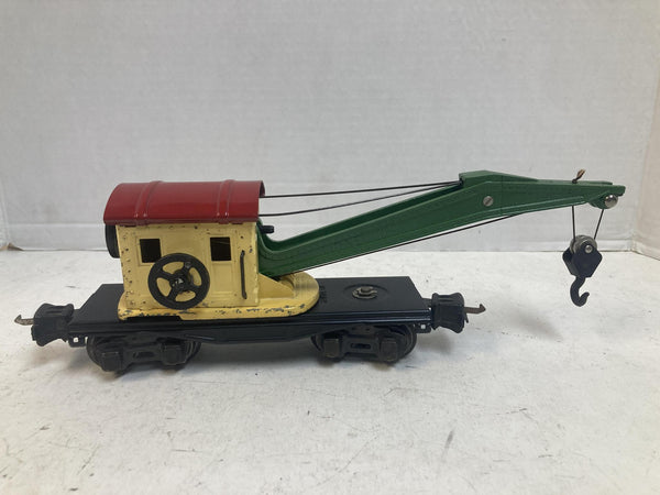Prewar Lionel No. 2660 Operating Crane Car (Restored)