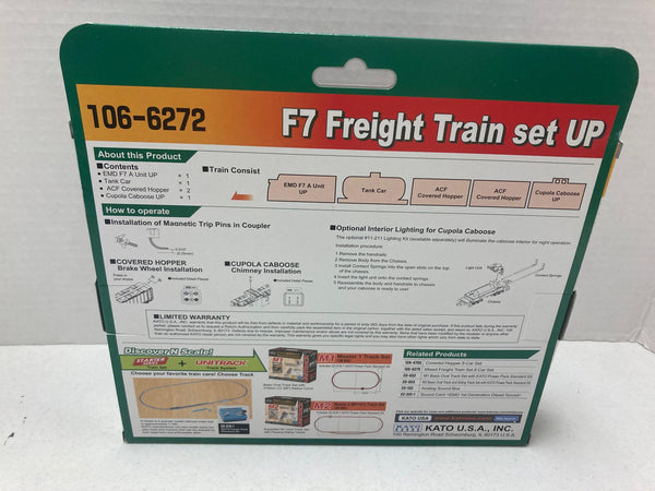 Kato F7 Freight Train Set UP (106-6272)