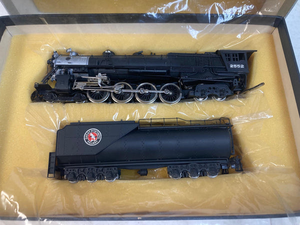 HO Brass Tenshodo Great Northern 4-8-4 S-1 #2552 – Tested Runs/Lights – Read