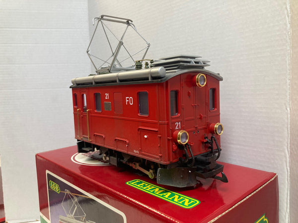 LGB 2046 Electric Locomotive G Scale – Lightly Weathered, Excellent Condition, Box Included