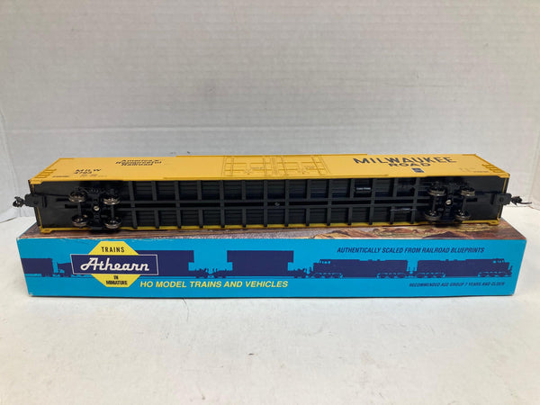 Athearn Blue Box HO 80' Hi-Cube 4-Door Boxcar – Milwaukee Road – Pre-Owned