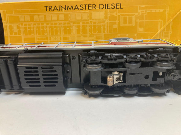 K-Line K2438‑0856CV “Lackawanna” Trainmaster #856 – O‑Gauge, Dual Motors, Brass Flywheels,