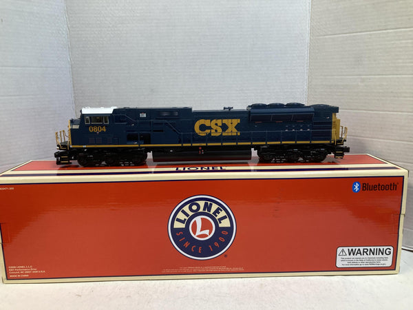 Lionel 2633481 CSX LEGACY SD80MAC Diesel Locomotive #0804 Bluetooth O Gauge