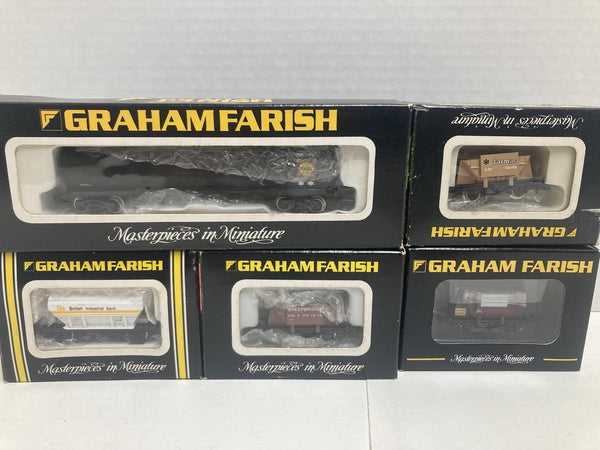 Graham Farish Hopper/Tanker/Cement Cars N Scale (#3413, 3414, 3705, 4511, 373-527)