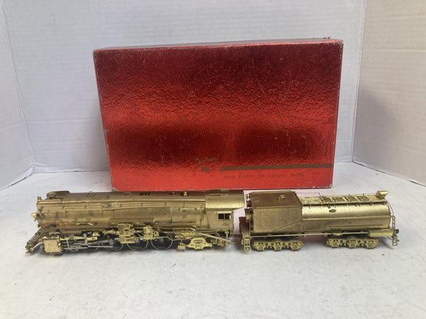 Katsumi HO Brass Southern Pacific MT-4 4-8-2 Steam Locomotive & Tender w/ Box