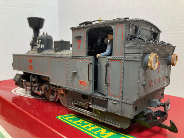 LGB 2070 D G Scale “W.C.R.R.” — Custom Weathered Tank Locomotive (Fully Working / Modified)