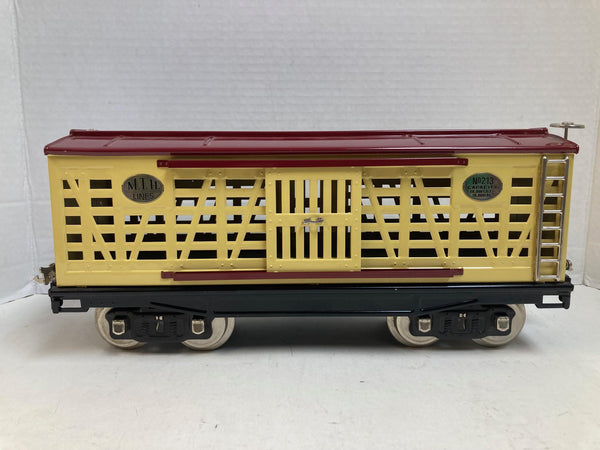 MTH Tinplate Traditions No. 213 Cattle Car – Pre-Owned Excellent Condition – No Box