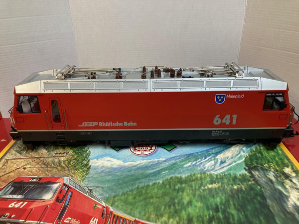 LGB 70642 RhB 30th Anniversary Set | Ge 4/4 III 641 Maienfeld | EXCELLENT +