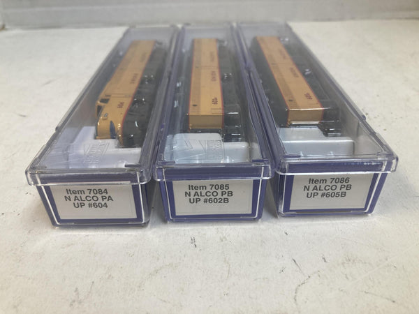 Life-Like N Scale ALCO PA-PB-PB Set — Union Pacific (3-Car Consist)