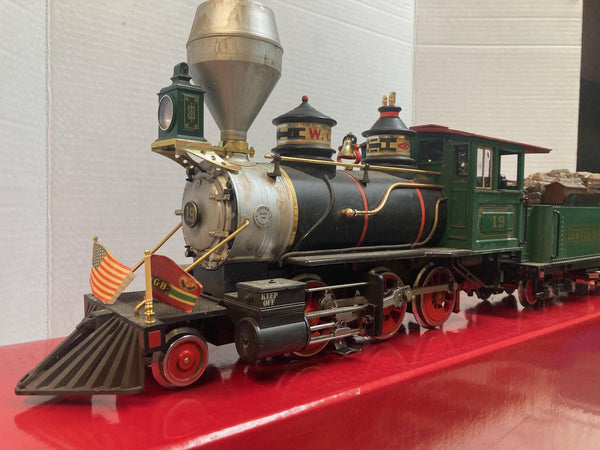 LGB 2118 1 Denver & Rio Grande 2-6-0 Mogul Steam Locomotive – Weathered – Runs Great – G Scale