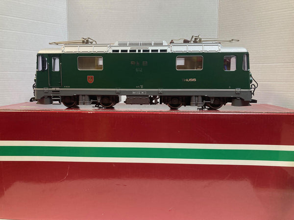 LGB 2143 RhB 612 Electric Locomotive w/ Sound – Excellent Condition – G Scale