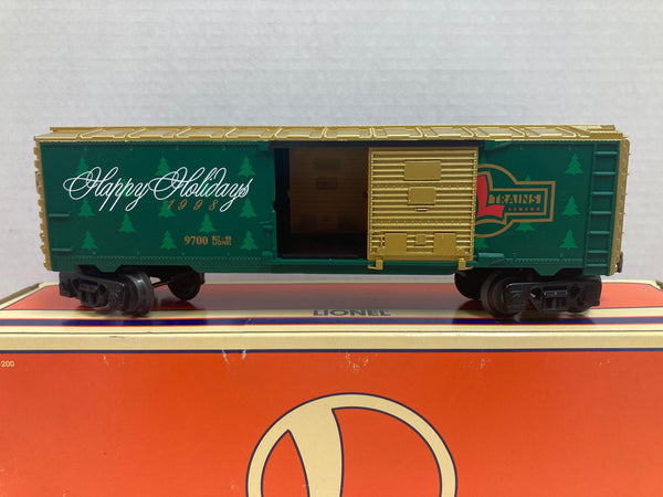 Lionel 6-16291 Christmas Boxcar 1998 O Gauge w/ Original Box